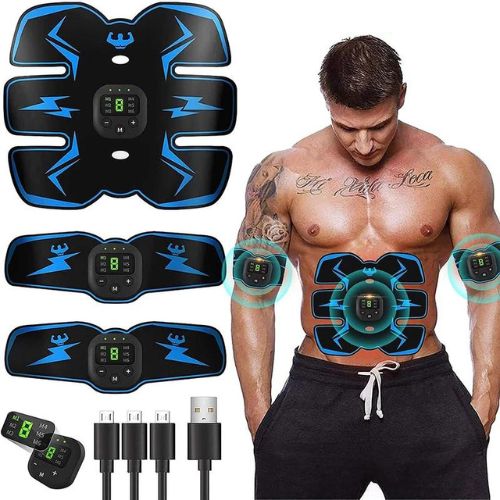 EMS Muscle Stimulator Belt – Electric Abs Toning & Strengthening Device