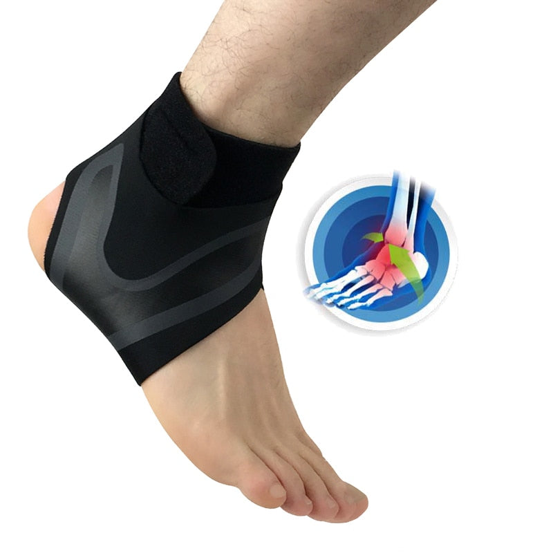 Elastic Ankle & Foot Support Brace – Sports and injury recovery