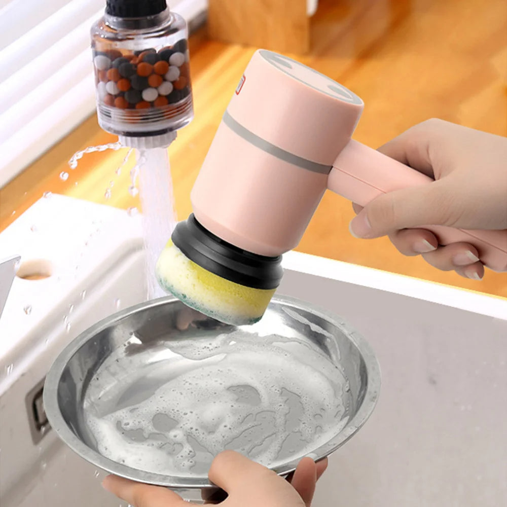 Electric Spin Scrubber Dish Brush – Automatic Cleaning Brush
