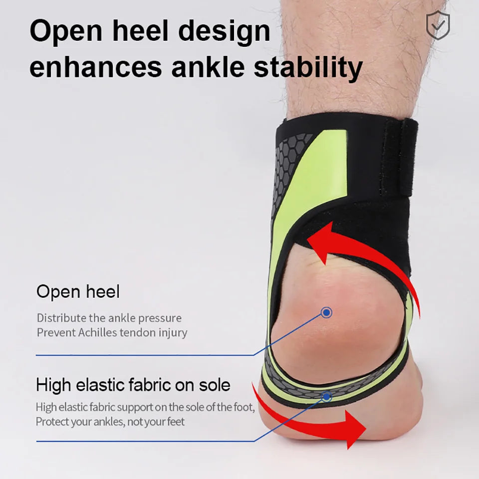 Sport Ankle Brace – Lightweight Y-Strap Elastic Support for Sports & Recovery