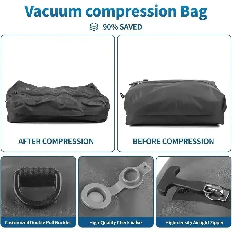 17L Vacuum Compression Storage Bag with Electric Air Pump