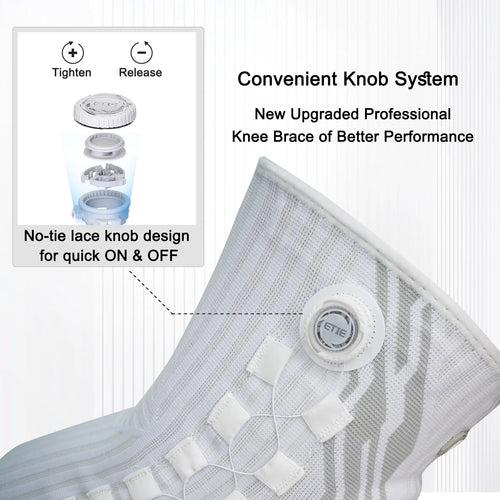 Adjustable Knee Brace with Patella Gel Pad & Lateral Stabilizers