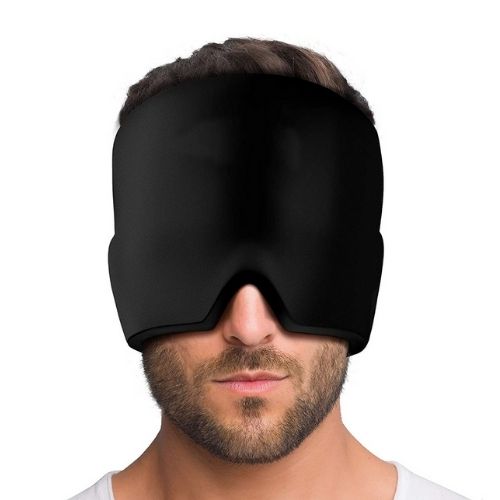 Cold Therapy Migraine Relief Cap – Cooling Head Wrap for Headache & Sinus Relief
