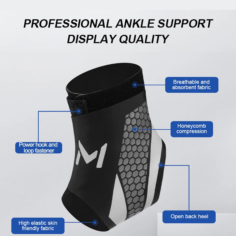 Sport Ankle Brace – Lightweight Y-Strap Elastic Support for Sports & Recovery