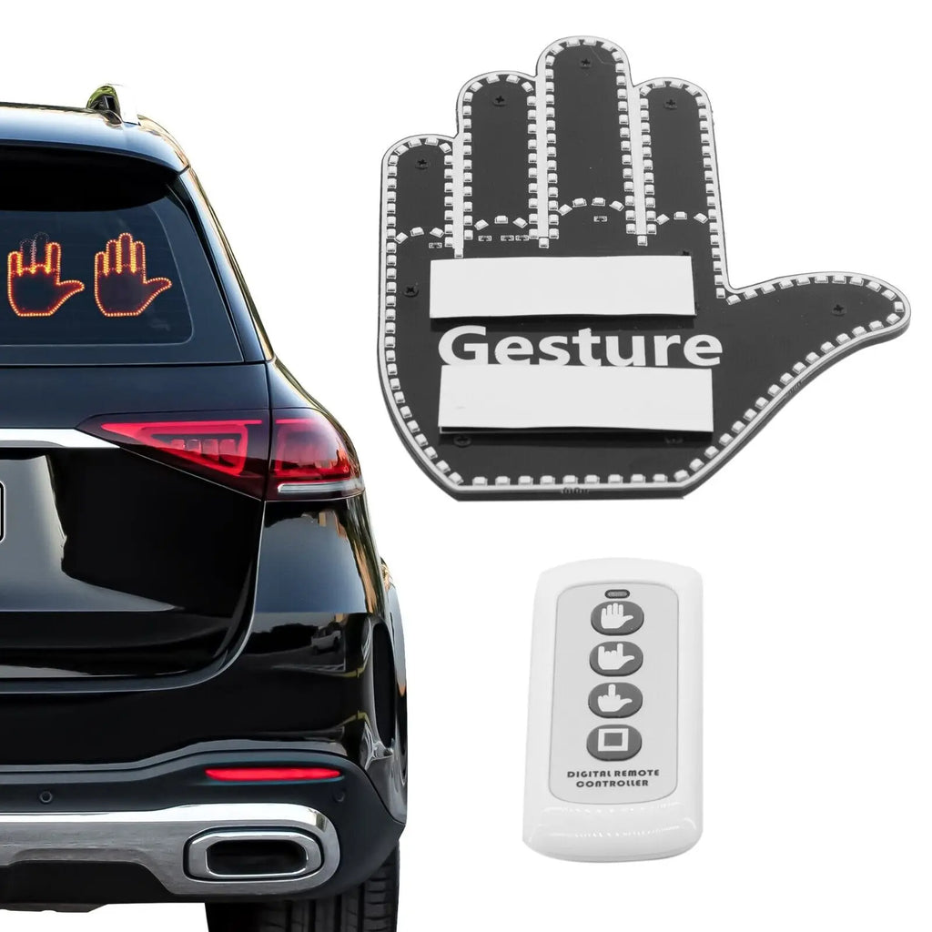Hand Gesture Controlled LED Car Interior Light