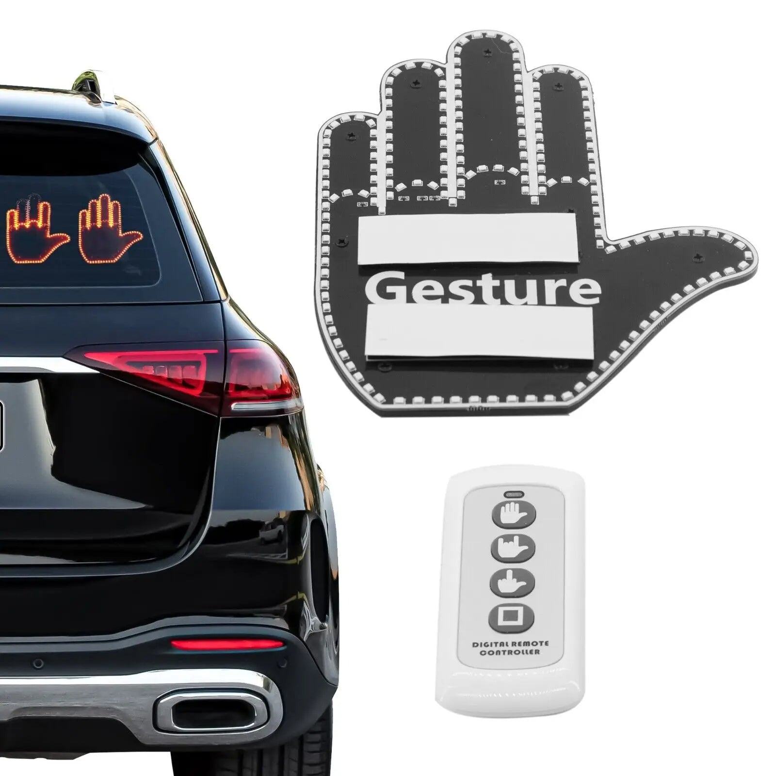 Hand Gesture Controlled LED Car Interior Light