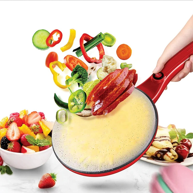 Electric Non-Stick Crepe Maker & Pancake Griddle