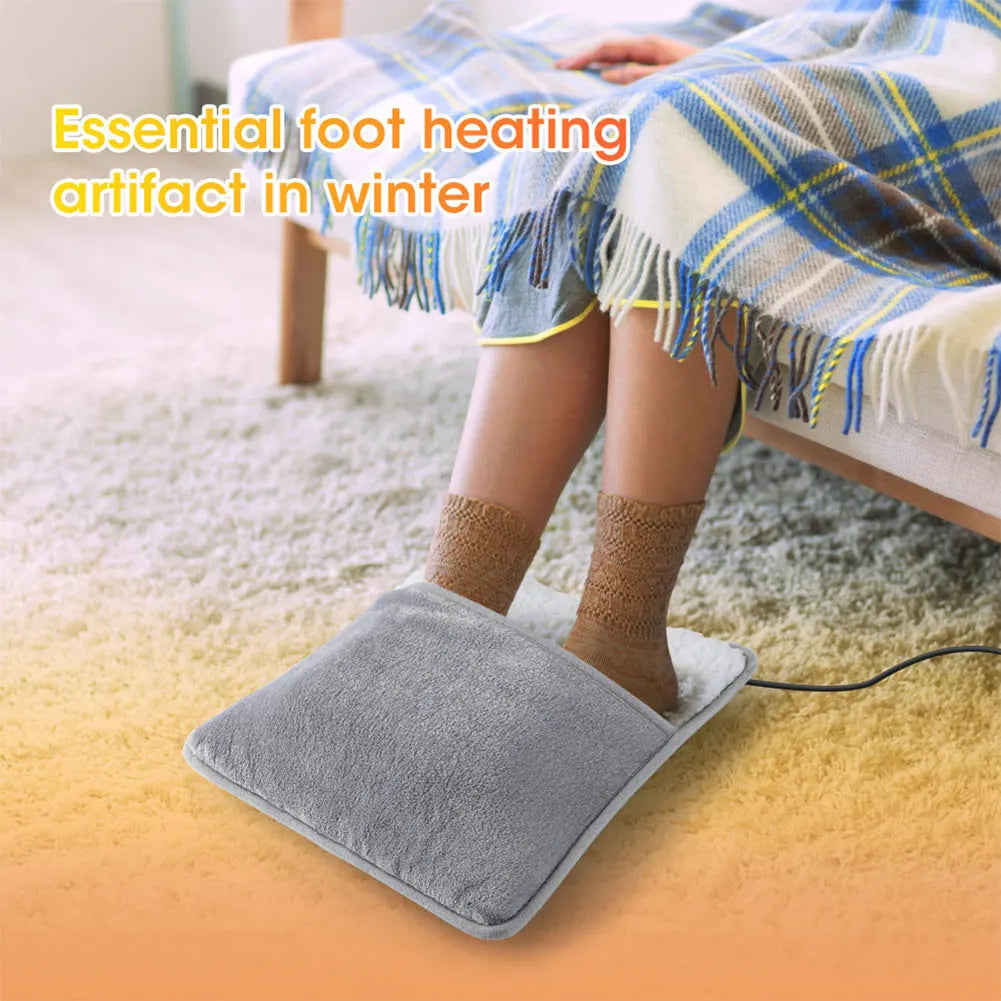 Electric Foot Heating Pad – Heated Foot Warmer for Pain Relief