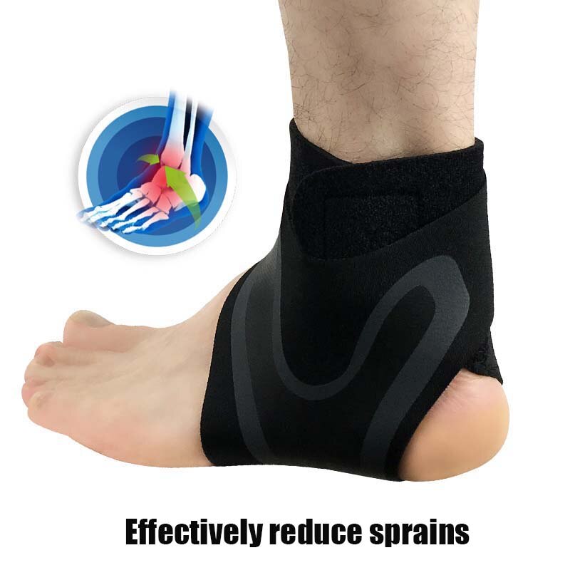 Elastic Ankle & Foot Support Brace – Sports and injury recovery