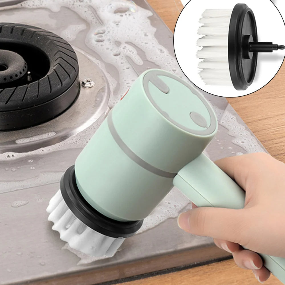 Electric Spin Scrubber Dish Brush – Automatic Cleaning Brush