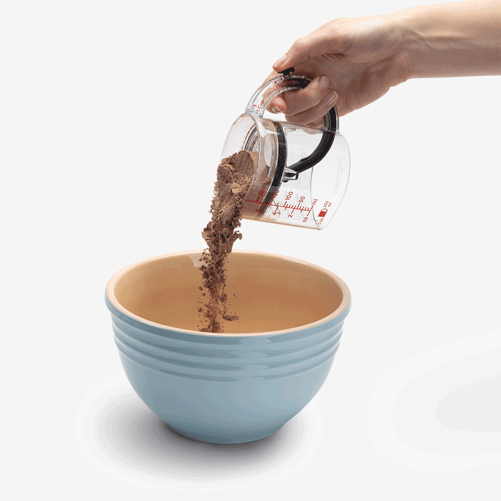 4-in-1 Adjustable Measuring Cup – with red precise scale, 200ml