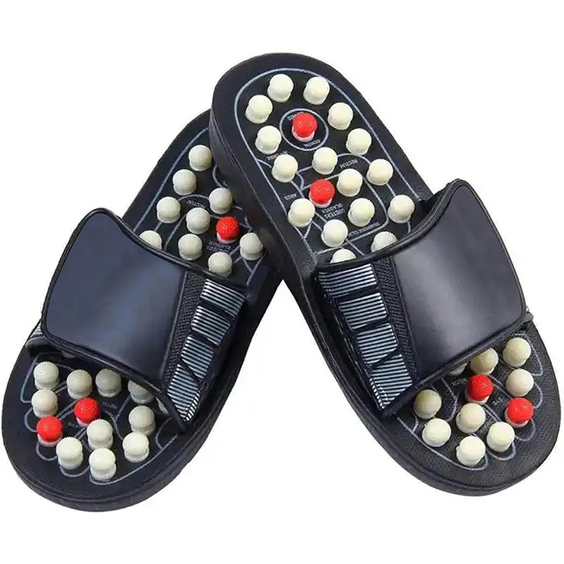 Acupressure Massage Slippers – with 39 massage buttons for foot pain relief