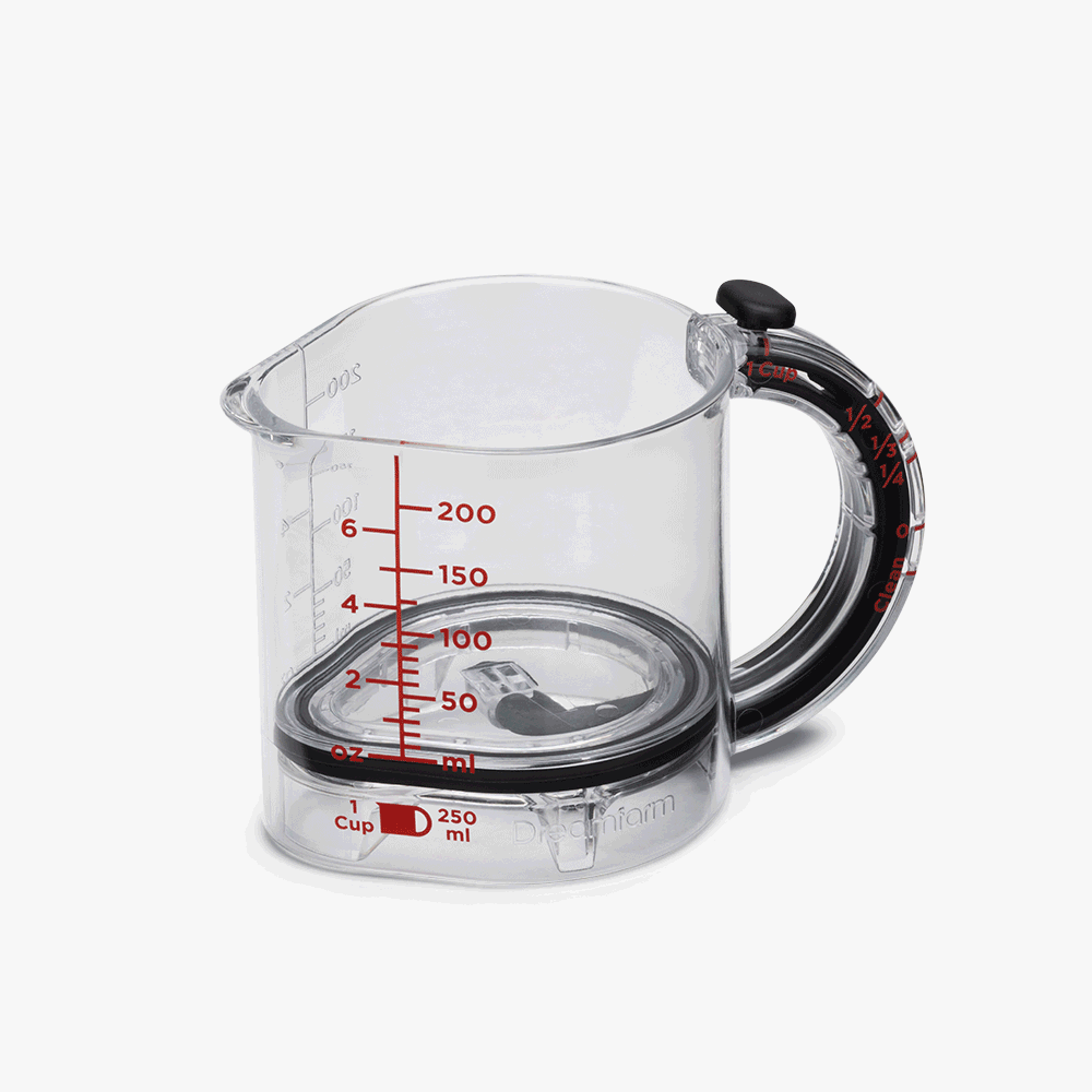 4-in-1 Adjustable Measuring Cup – 200ml with Precise Scale