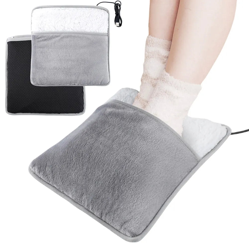Electric Foot Heating Pad – Heated Foot Warmer for Pain Relief