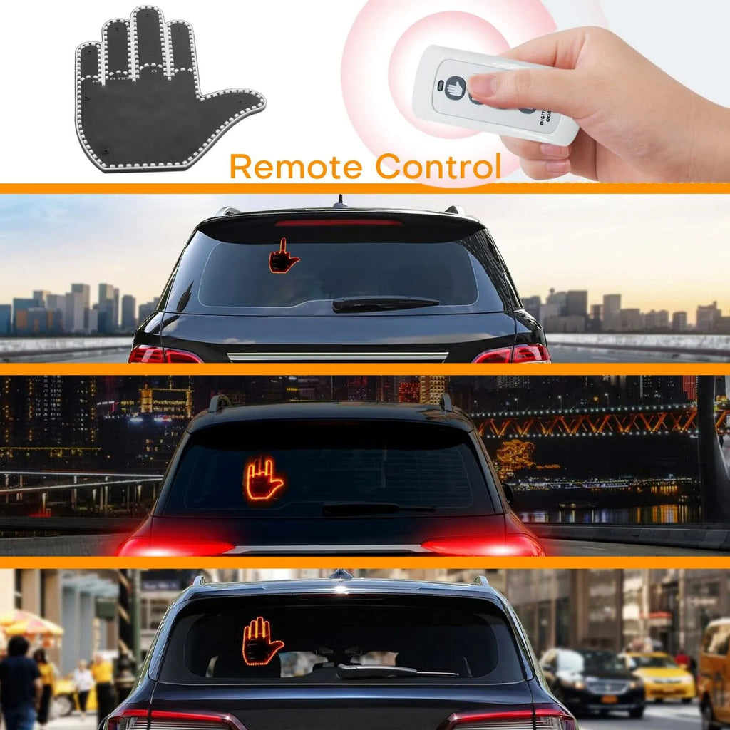 Hand Gesture Controlled LED Car Interior Light
