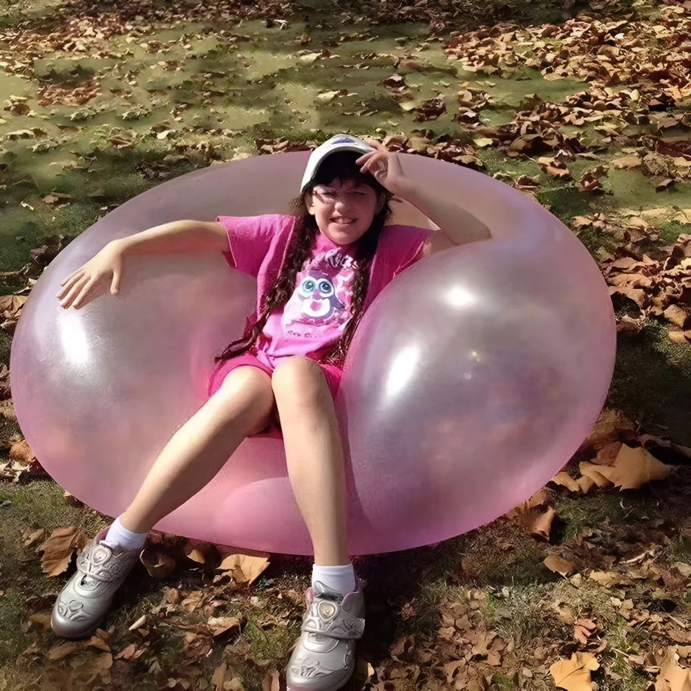 Inflatable Bubble Ball – Kids & Adults Outdoor Fun Bumper Ball