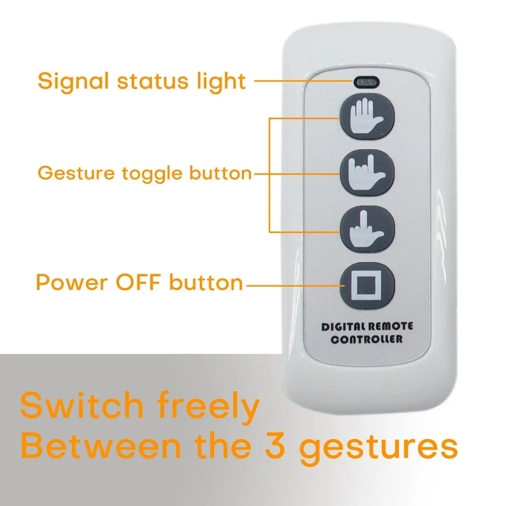 Hand Gesture Controlled LED Car Interior Light