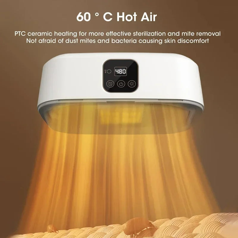 Portable Electric Travel Clothes Dryer with UV Light, compact and foldable