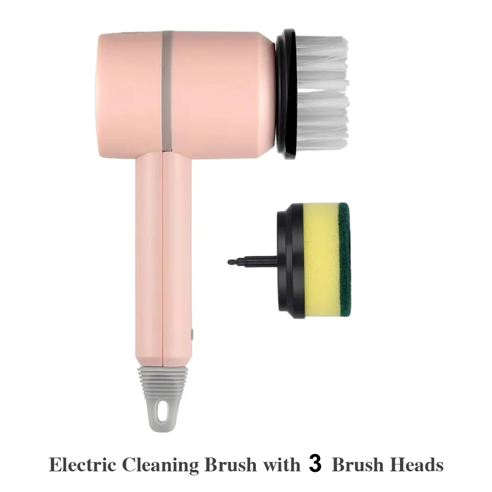 Electric Spin Scrubber Dish Brush – Automatic Cleaning Brush